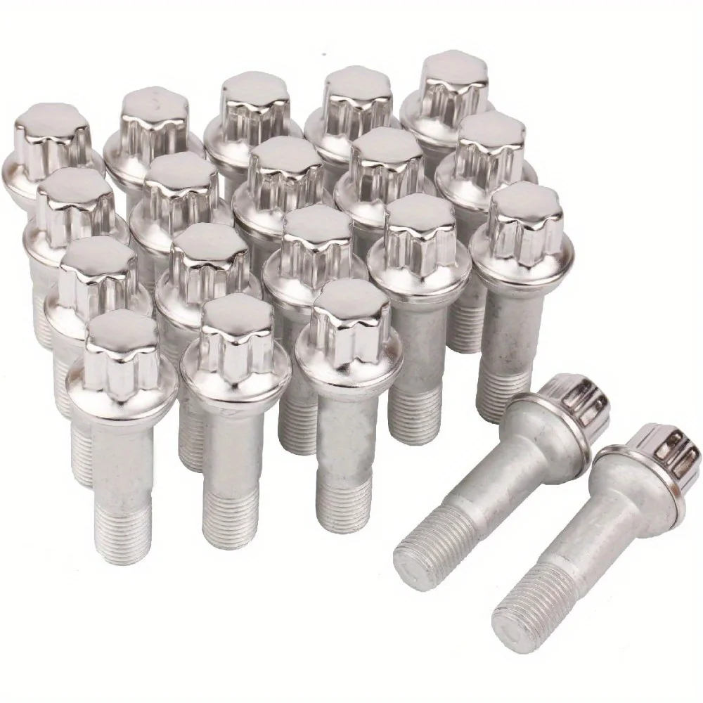 

20 шт., 0009905407 14 мм x 1,5 болт с наконечником колеса OE заводское колесо для Benz ML500 S550 CL63 ML350 GLK350 CL500 GL450