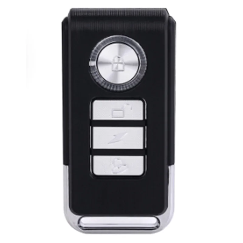 A92Z Alarm Sepeda Rumah Luar Ruangan 113Db Anti Maling Getaran Nirkabel Remote Control Alarm Sepeda Motor Perlindungan Keamanan
