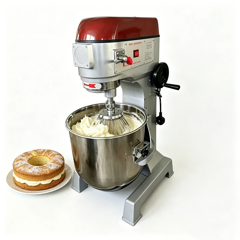 40L Commercial Planetary Cake Mixer Bakery Machines Food Mixer Cake Mixer 3 Speeds Baking Equipment
