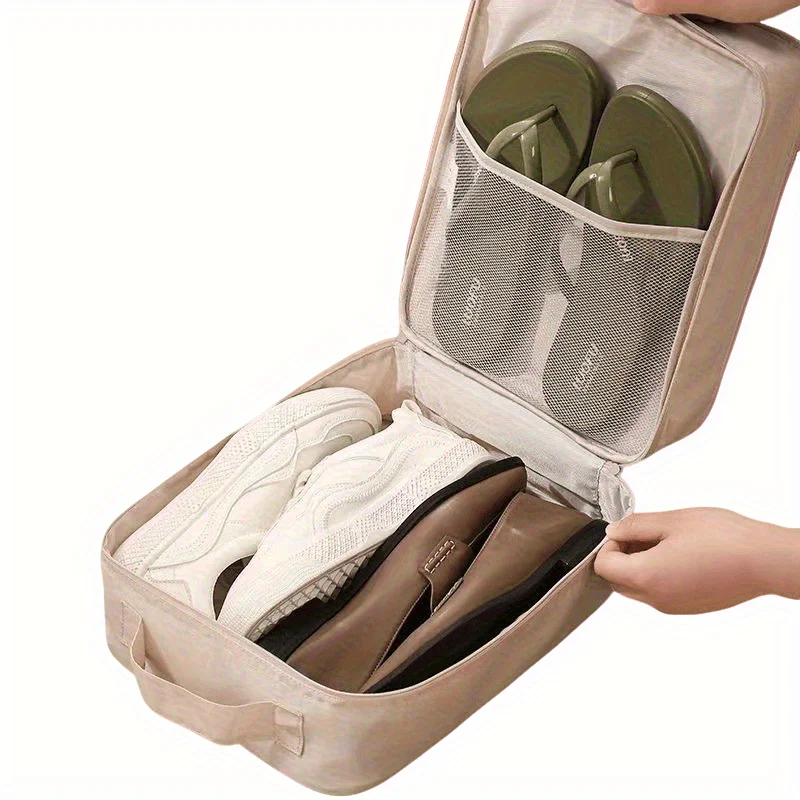 3 Layers Portable Travel Shoe - Travel Accessories Toiletry Bag review and price