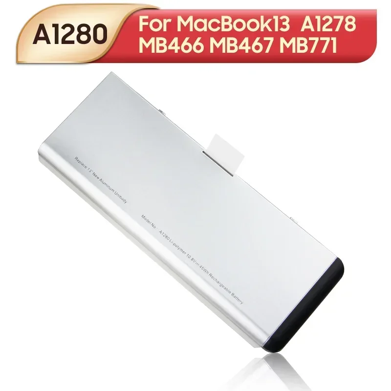 NEW Replacement Battery A1280 For MacBook13 A1278 MB466 MB467 MB771 45Wh With Tools