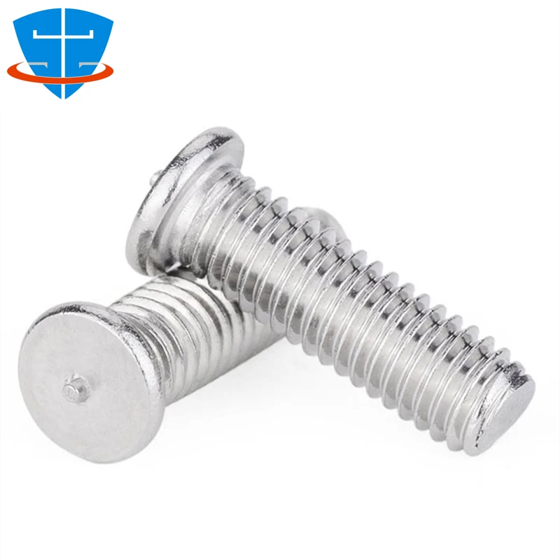 100PCS Spot Welding Screw M3 M4 M5 M6 M8 M10 Aluminum Copper Stainless Steel Solder Point Bolt Weld Stud For Capacitor Discharge