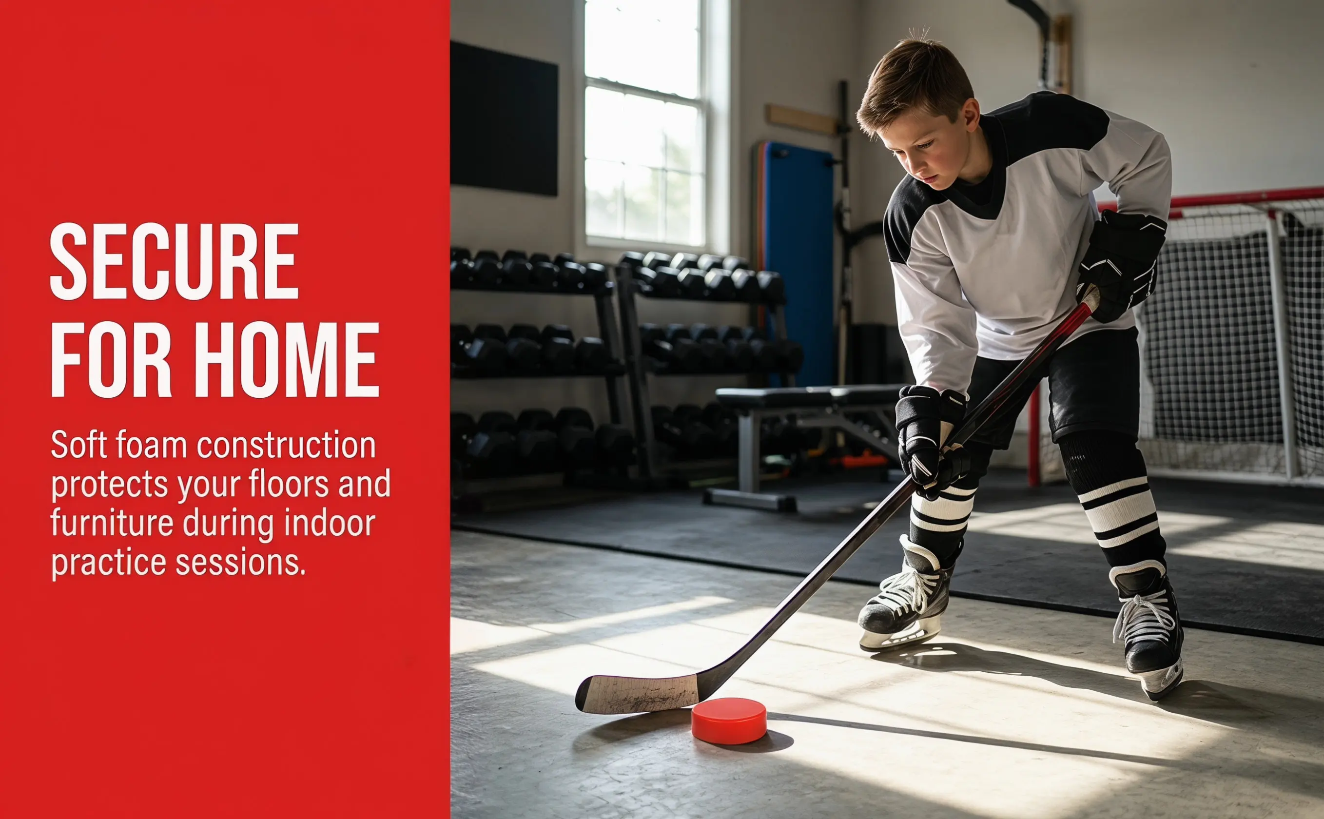6Pcs Hockey Pucks Foam Training Pucks for Beginners Indoor Outdoor Hockey Drills Stick Handling Passing Game
