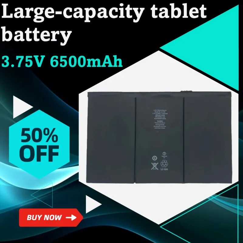 

New 3.75V 6500mAh Battery A1315 For Apple ipad 1 2 3 4 6 A1547 A1566 A1567 A1396 A1397 A1376 A1316 A1403 A1416 A1430 A1433