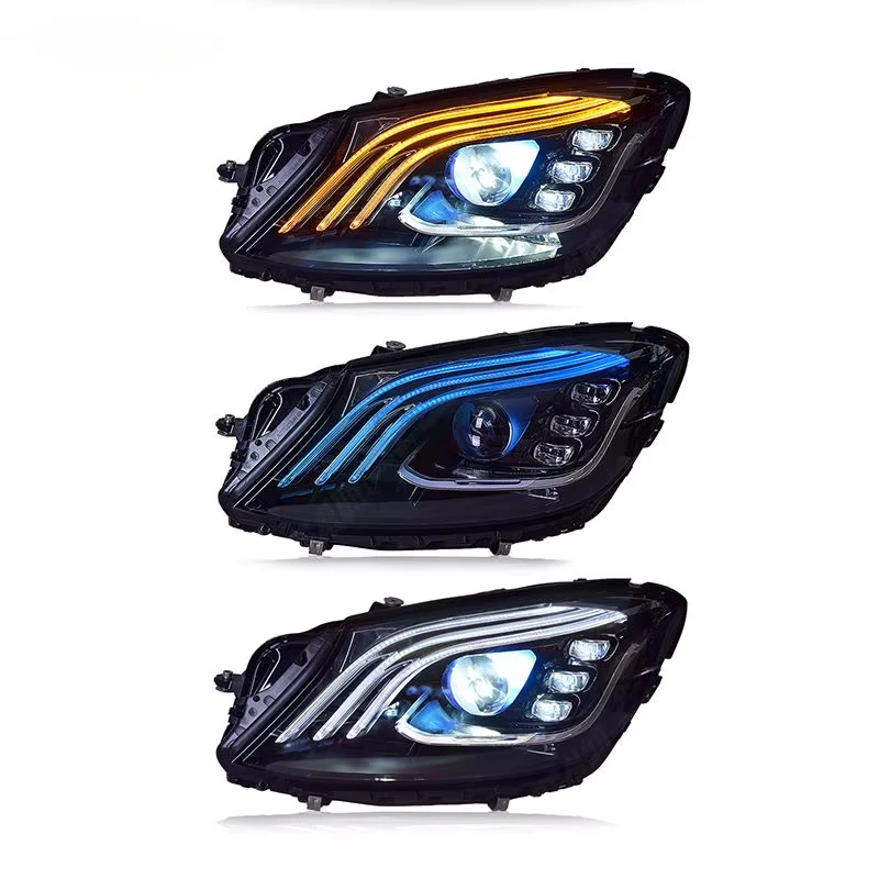 STLF Auto Parts Headlights for Mercedess Benzs S-class W222  14-22 Performance Front Headlights Upgrade Car Accessories