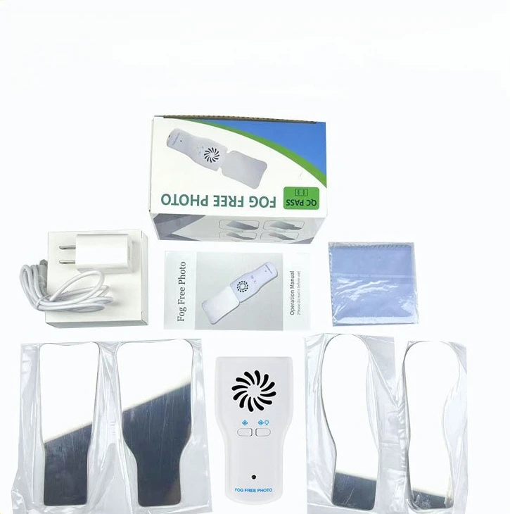 Imagerie orthodontique dentaire LED miroir Photo sans brouillard haute dureté cavité en acier inoxydable réflecteur d'observation orthodontique orale