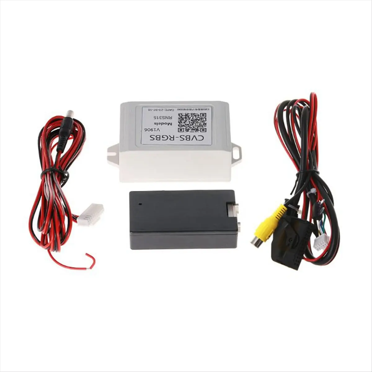 N05R RNS315 RGB Adapter to CVBS Signal Converter Adapter for Golf MK6 Flip RearView Camera D7YA