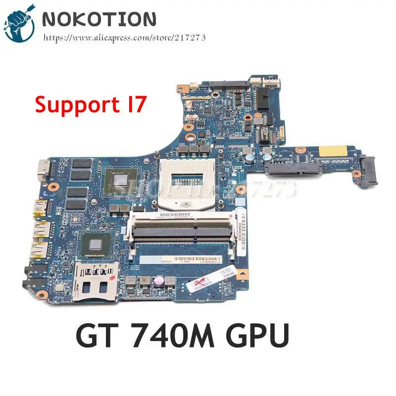 NOKOTION H000053270 H000072400 For TOSHIBA Satellite S50 S55 S55-A L50 L50-A Laptop Motherboard GT740M GPU i3 i5 i7 both working