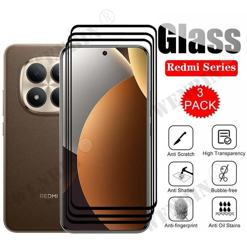 3Pcs Tempered Glass…