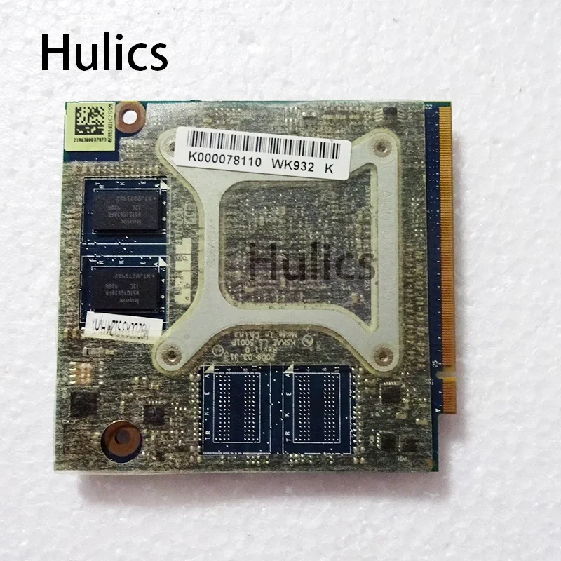 Hulics Used FOR Toshiba L500 L500D L550 L555 Laptop Video Graphic GPU Card HD 4570M 512MB K000078110 KSKAE LS-5001P