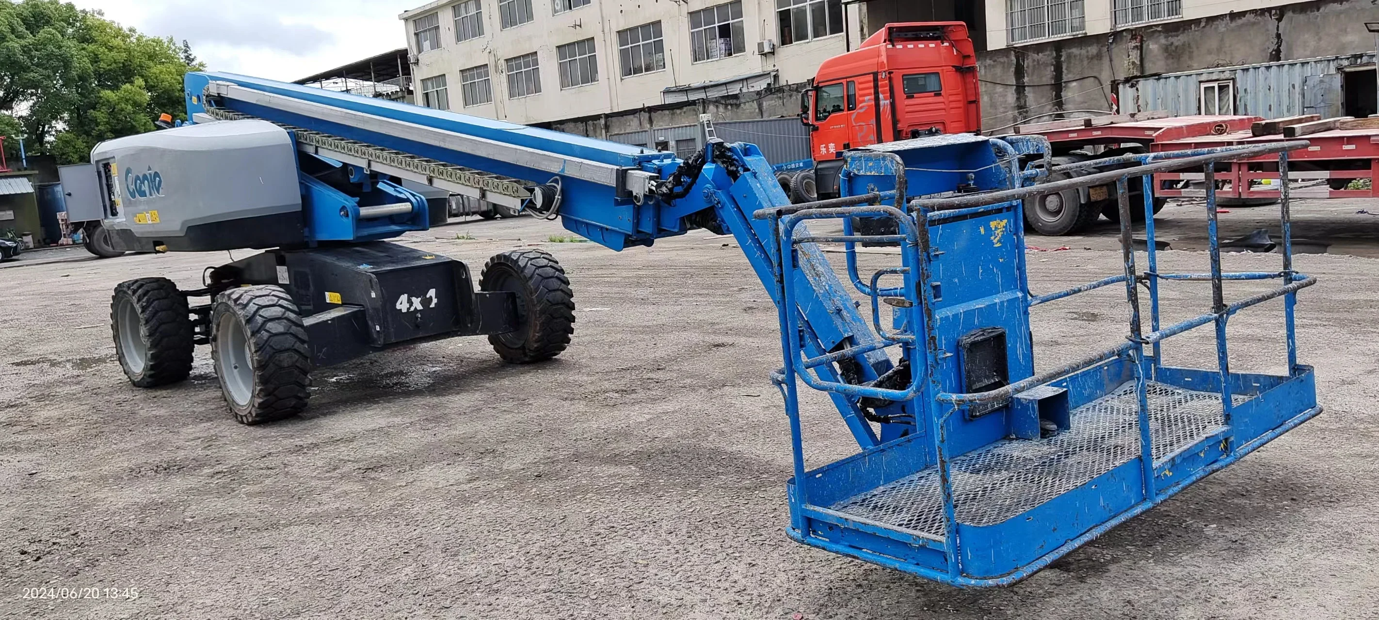 S65 working platform wizard boom lift