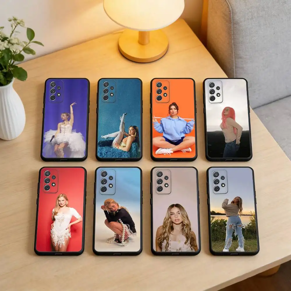 

Singer A-Addisons R-Rae Phone Case For Samsung Galaxy A73,A72,A71,A70,A53,A52,A51,Soft Silicone Black Cover