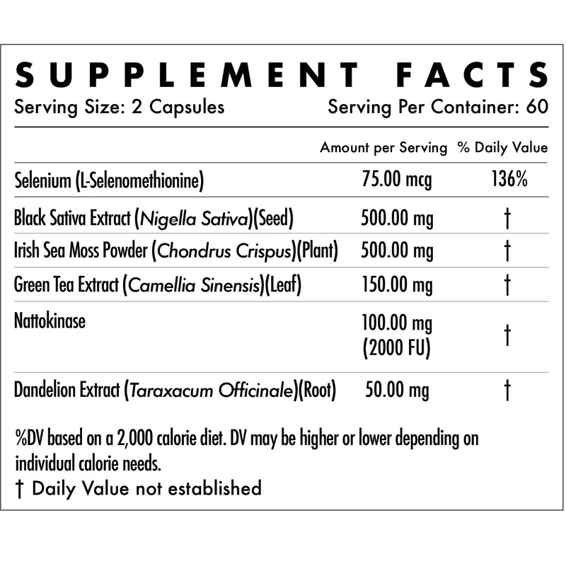 Spike Support Formula Supplement | 60 Capsules | Natural Immune Enhancer with Herbal Extract | Pure, Non GMO, Gluten Free