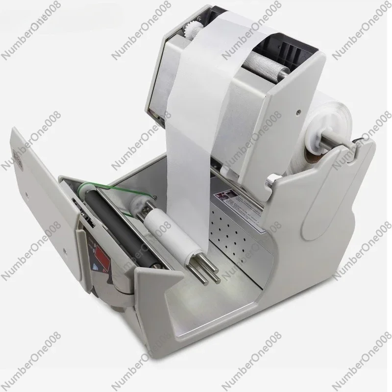 Width Automatic Label Dispenser Device Thermal Bar Code Sticker Label Stripping Peeling Machine Label Separator X-100 5-100mm