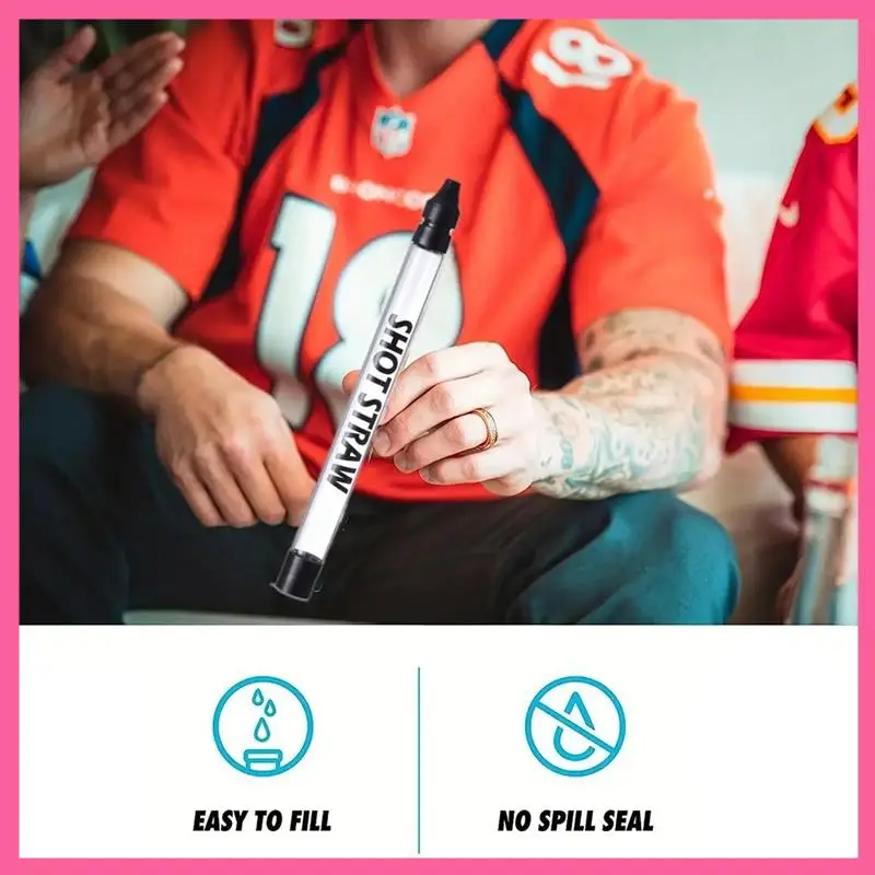 

1Pcs Shot Straw, Shot Holder Straw For Drinks, Chasers Smooth Sipping And Easy Pouring Fits All Standard Bottles Easy Install