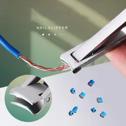 Mini High Quality Manicure Pedicure Professional Finger Toe Clippers Lightweight Nail Cutter Anti-Deformed for Unisex