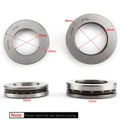 Topteng Motorcycle Steering Stem Bearing Seal Kit for Yamaha XT125 1982 YZ175 TY175 MX250 TT250 Motorcycle Accessories