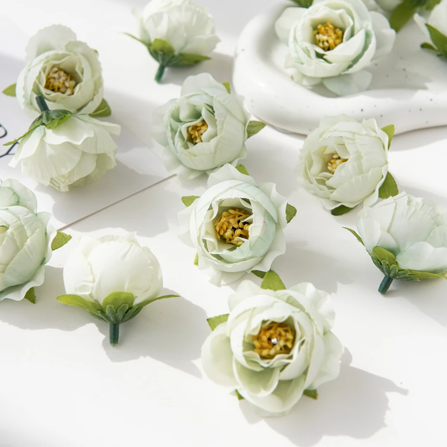 10/30 Stück Künstliche Blumen Seidenrosen Hochzeit Garten Festival Party Kranz Kopfschmuck DIY Geschenke Heimdekoration Vase Scrapbook Brautdekoration – Detail 19