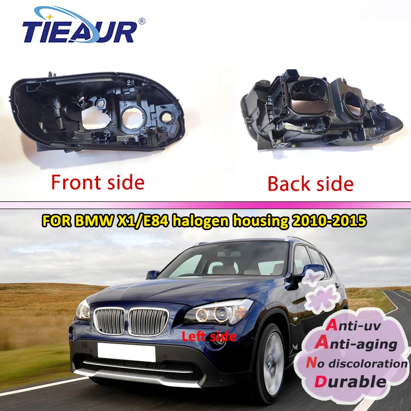 

Headlight Base For BMW X1 E84 2010 2011 2012 2013 2014 2015 Headlamp Housing Halogen Car Lights Rear Base Auto Headlight Back