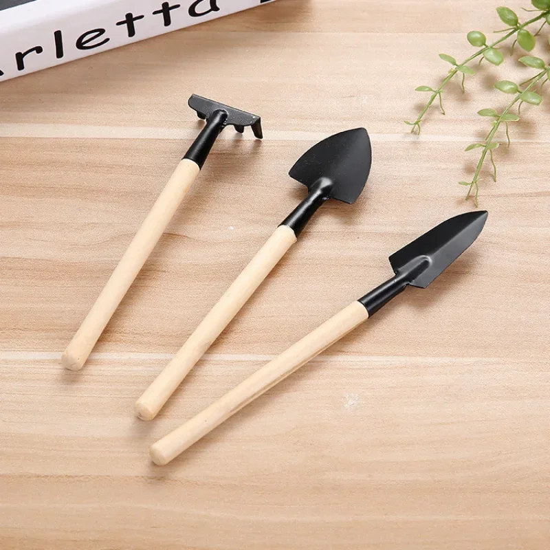 

3pcs/set Mini Gardening Tools Miniature Planting Kit for Flowers Potted Plant Planting Kit Children Gardening Supplies
