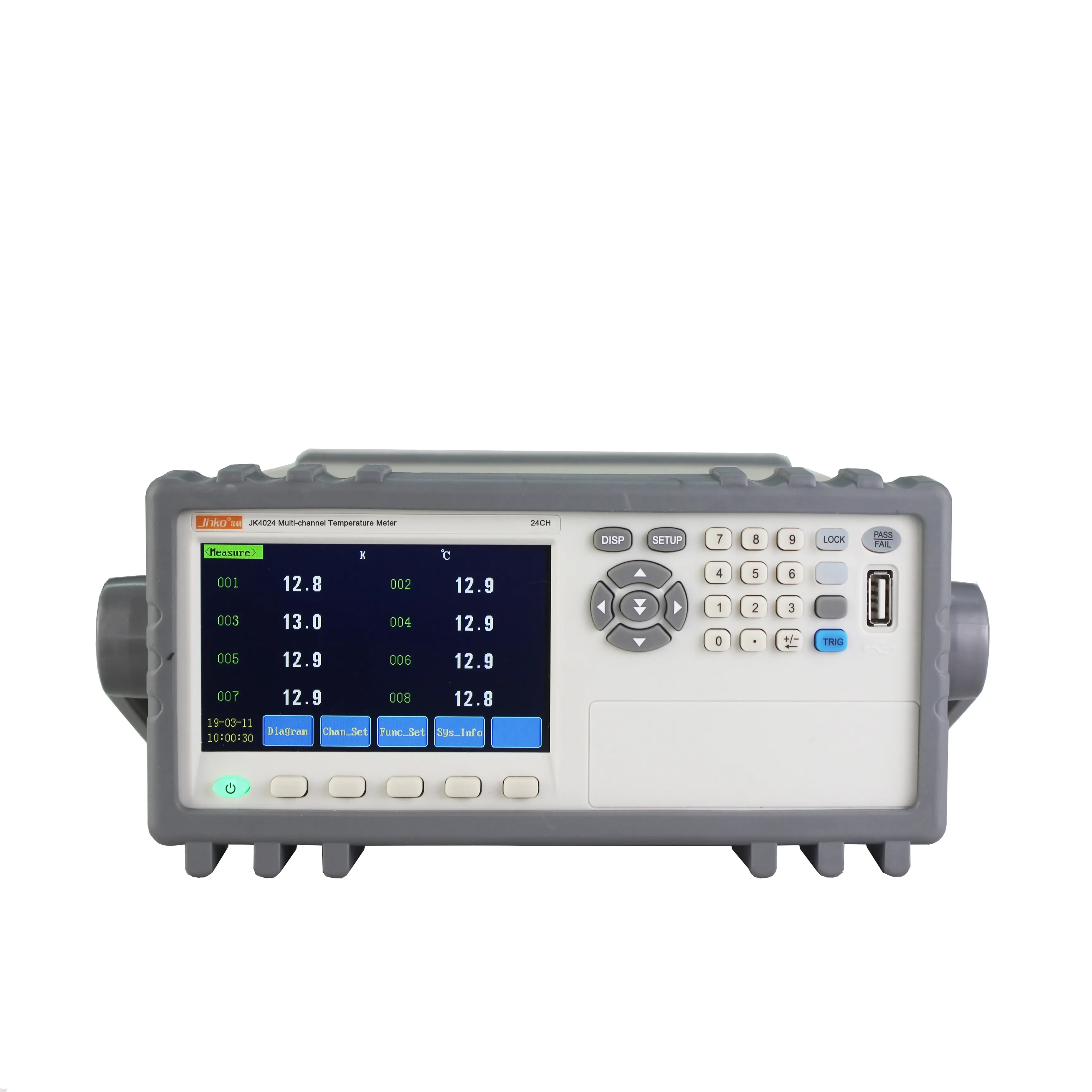 

Multi-Channel Temperature Recorder 24 Channels temperature data logger JK4024