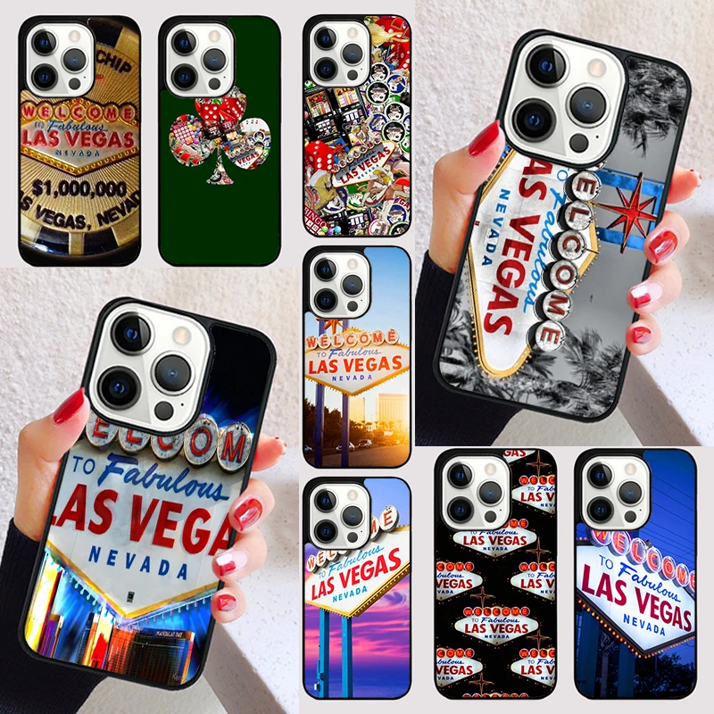 Las Vegas Nevada Gamble cover For iPhone 15 16 13 12 11 14 Pro Max Mini Max SE 2020 7 8 6S Plus Phone Case