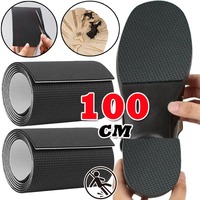 100cm Self-adhesive Shoe Sole Anti Slip Sticker Long-lasting Non-slip Shoe Protectors High Heel Rubber Pads Wearable Cushion Pad