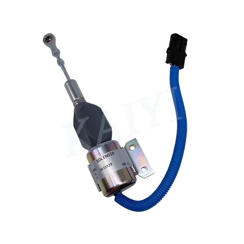 

Excavator 6BT Engine Fuel Shutoff Solenoid 12V 3932529 3939700 Stop Solenoid Switch Construction Machinery Part SA-4891-12