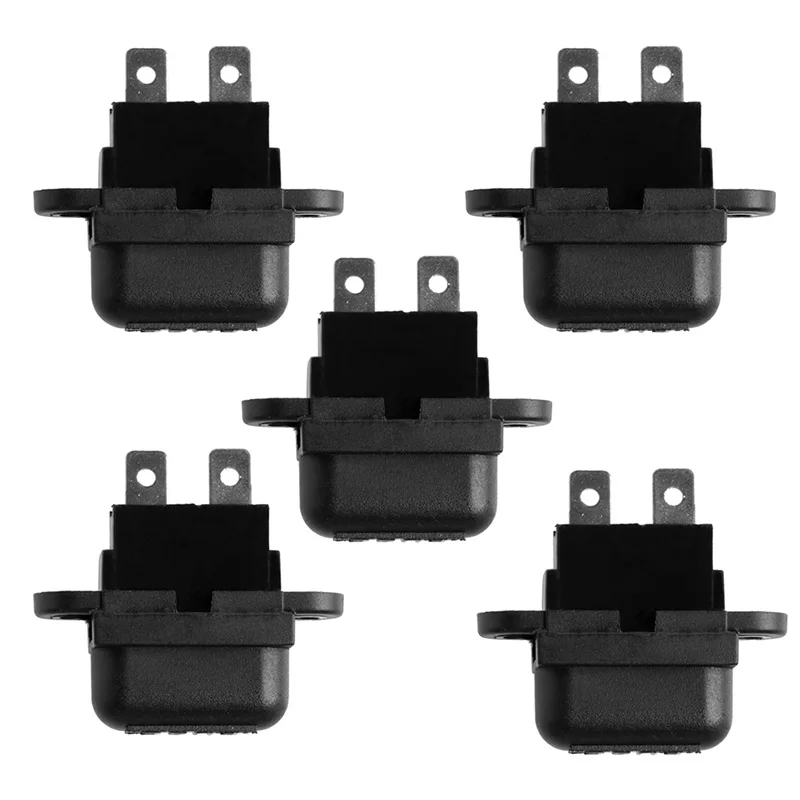 5 Pieces Mini Standard Blade Fuse Holder 30AMP Automotive Replacement Fuses Holder Waterproof Pigtail Inline Fuse Holder