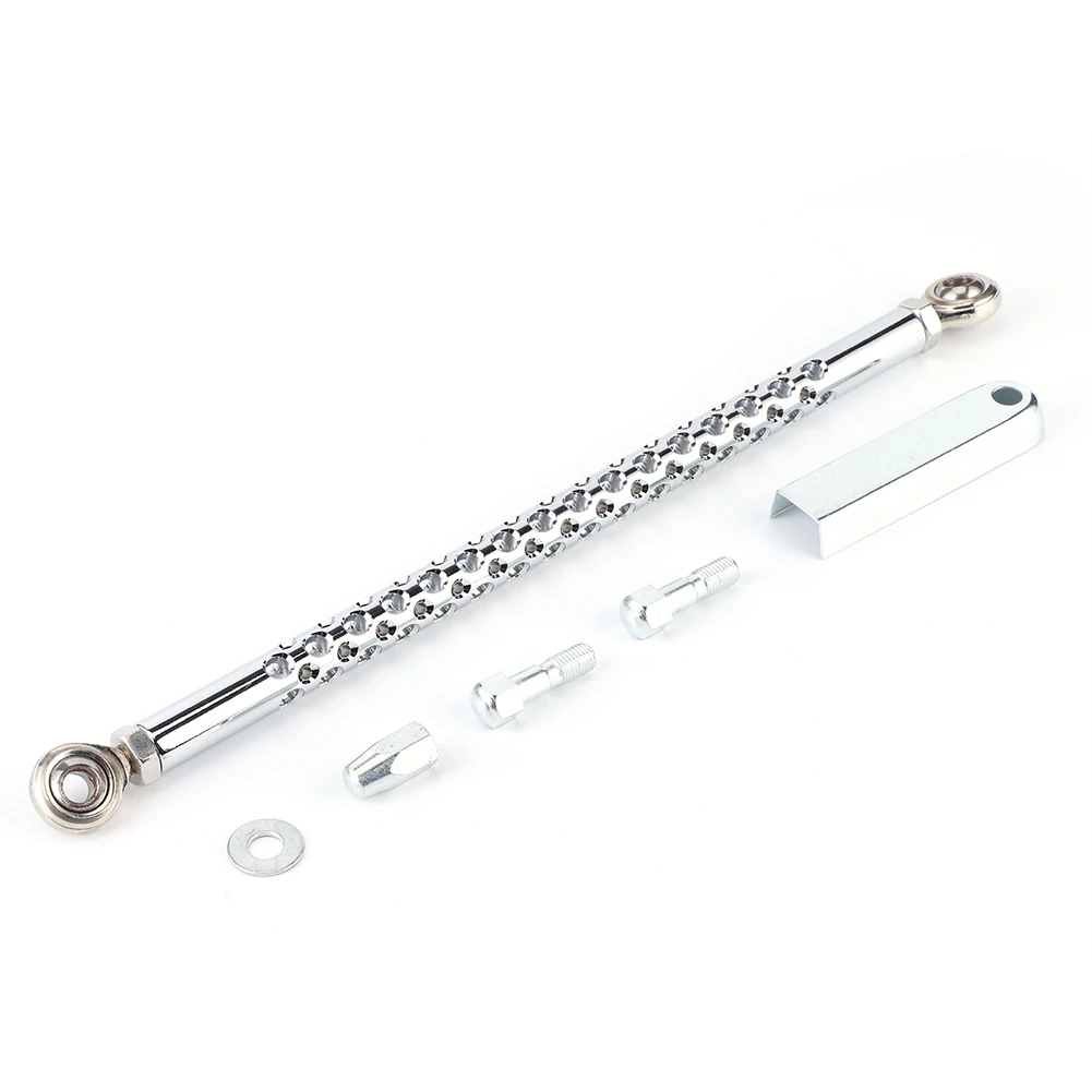 Gear Shift Linkage Shifter Link Chromed Mesh Style Fits for FXS/FXST/FLST 1986-2014