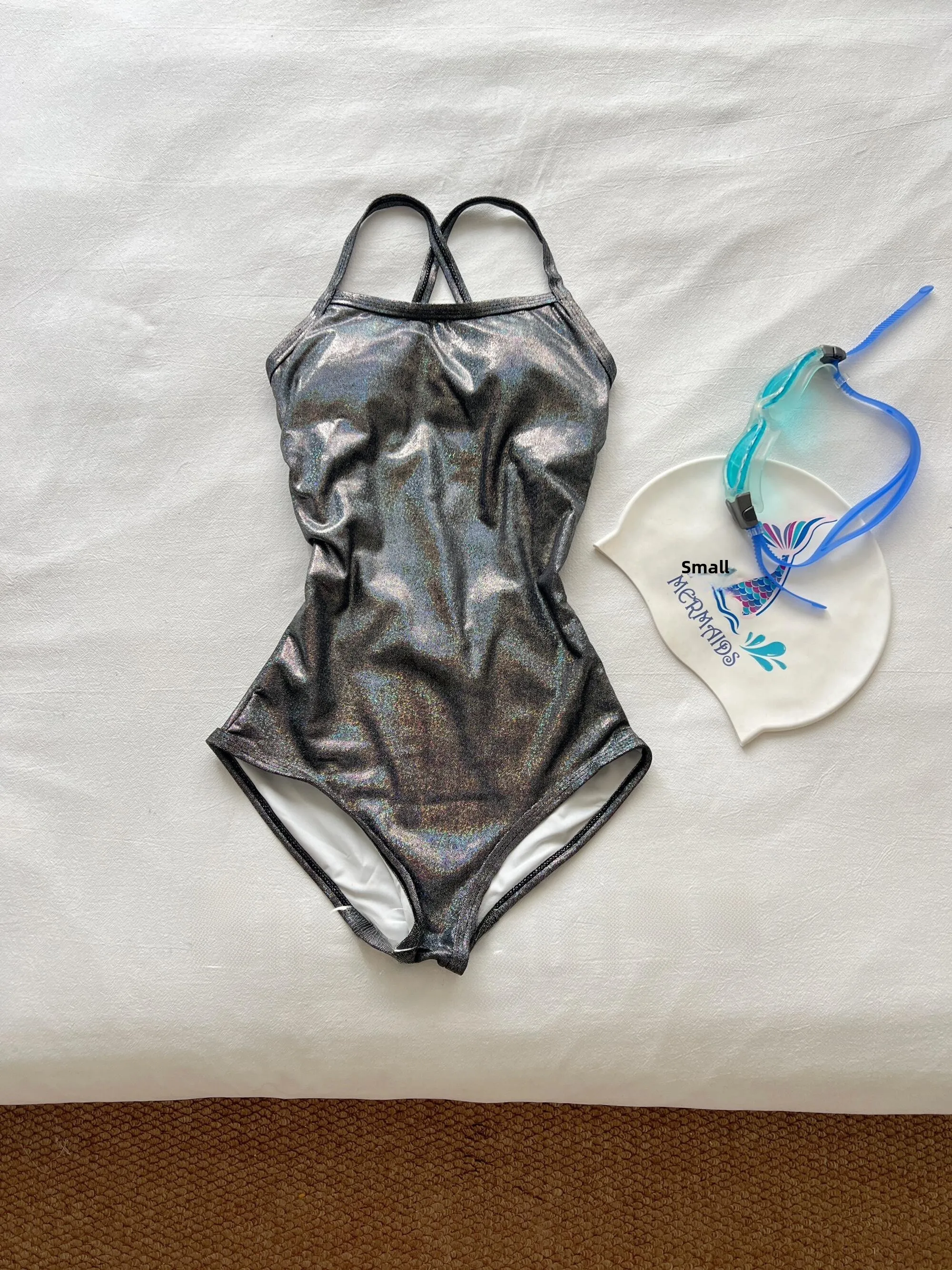 

Женский слитный купальник Speed Suit для соревнований, быстросохнущий, для тренировок, с низким вырезом, из полиэстера