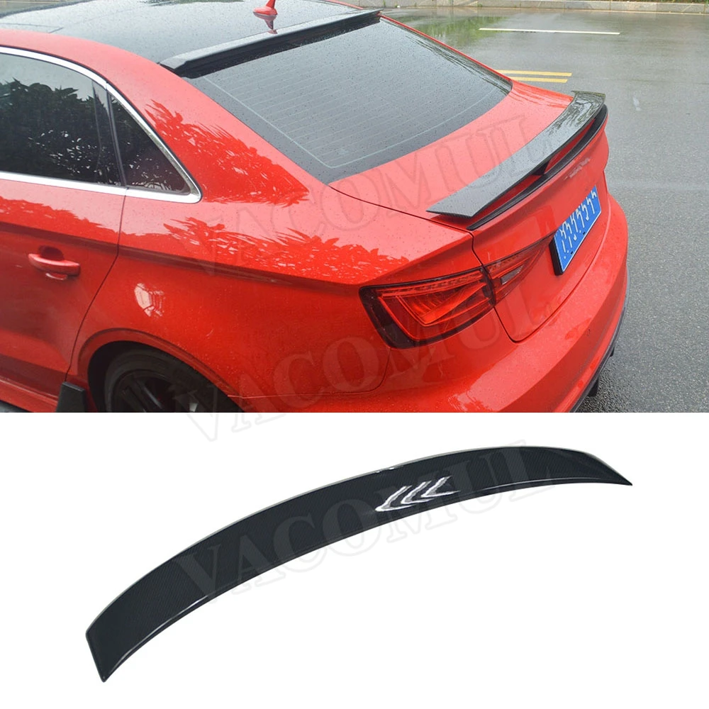 

VACOMUL Carbon Fiber Auto Racing Rear Wing Spoiler for Audi A3 S3 RS3 2014 2015 2016 2017