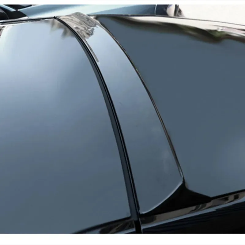 Tapa del maletero de la ventana del techo trasero, alerón deportivo para coche, alas para Tesla Model Y 2021, 2022, 2023, accesorios exteriores de carbono negro, sintonización