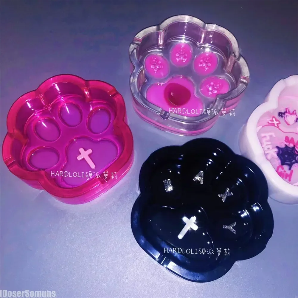 Cute Cat Claw Kawaii Resin Handmade Ashtray Gift for Girlfriend Home Accessories Gadgets Ash Tray