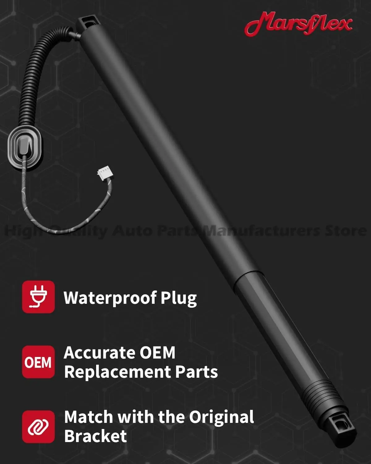 Per Una Coppia Per Chevy Suburban Tahoe GMC Yukon XL Cadillac Escalade ESV 2015-2019 Portellone Elettrico Ad Alte Prestazioni Struts Rep