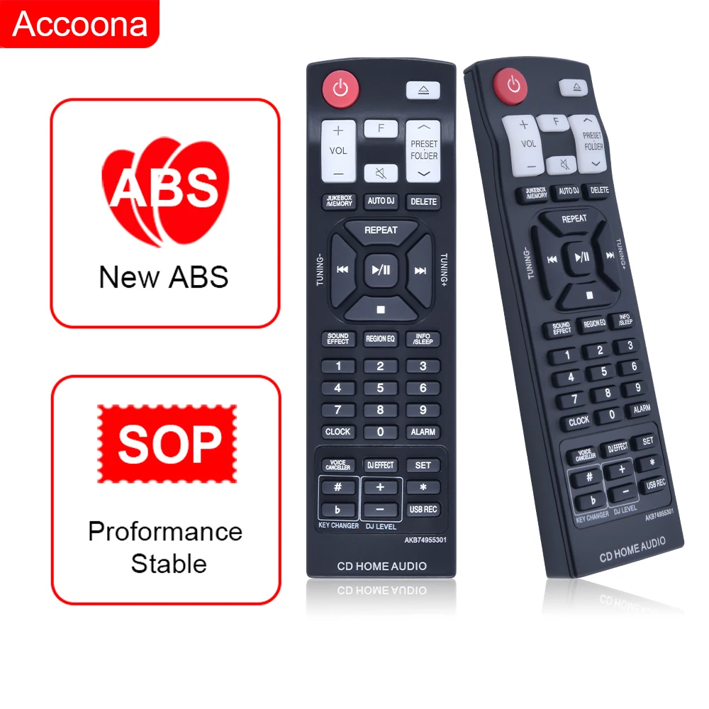 New AKB74955301 Fit for Audio Remote Control CM8360 CM8460 CM9760 CM9960 OM5560 OM7560