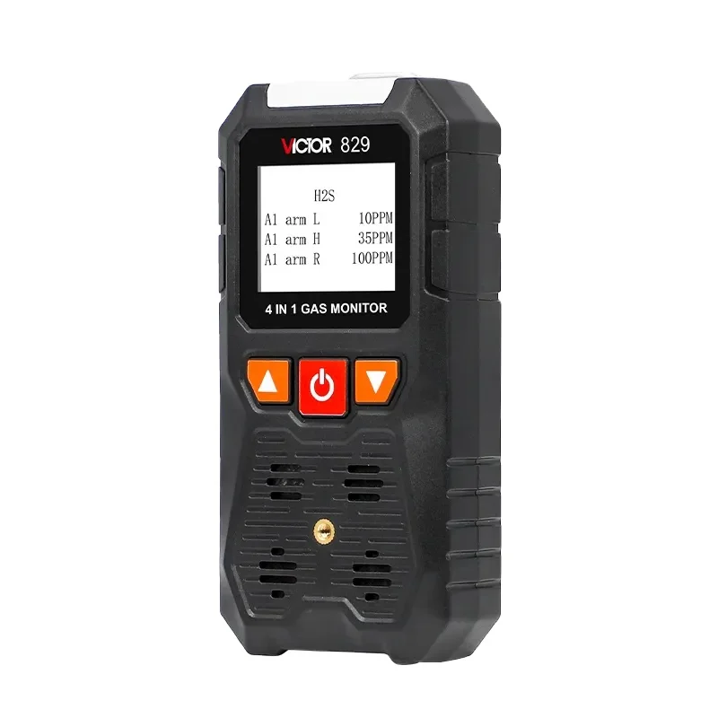 VICTOR 829 New Product Gas Combustible Gas (LEL) Oxygen (O2) Hydrogen Sulfide (H2S) Carbon Monoxide (CO)Gas Detector