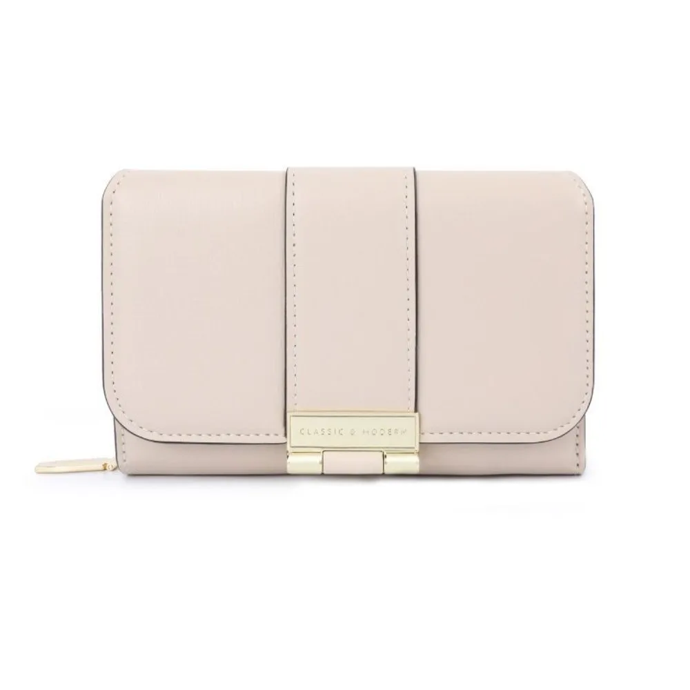 

Purse PU Leather Short Wallet Zipper Multifunctional Three Fold Wallet Large Capacity Foldable Women Card Holder Women
