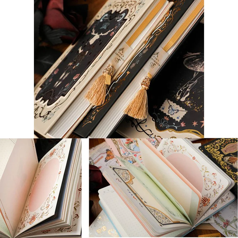 A5 Gothic Note Magnetic Buckle Book Retro Art High Value Exquisite Hand Ledger Small Personality Creative Hand Ledger Gift