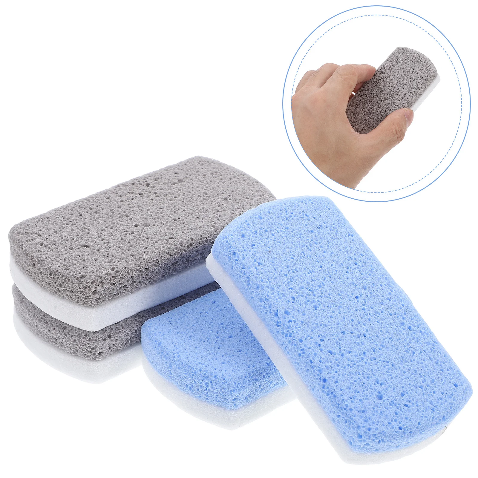 

4 шт., пилочка для удаления мозолей, двухсторонний инструмент для педикюра для твердой кожи ног, удаление омертвевшей кожи, профессиональный инструмент для ухода за ногами