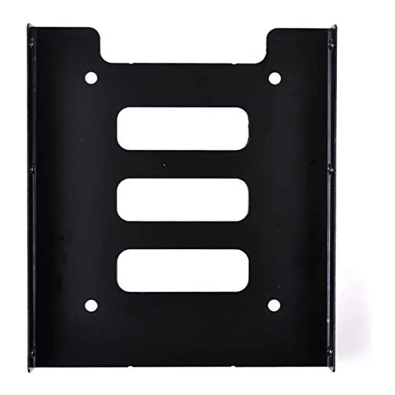 2.5 Inch SSD To 3.5 Inch Internal Hard Disk Drive Mounting Kit With SATA Data Cables And Power Cables (2 X SSD Bracket)