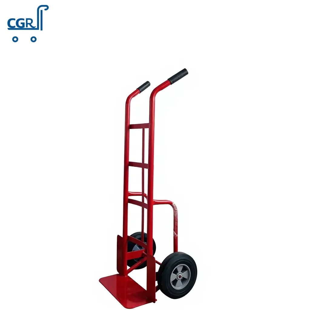 

Customizable 250kg Steel Hand Truck Trolley 2-Wheel Industrial Warehouse Storage & Shopping Tools OEM Supported