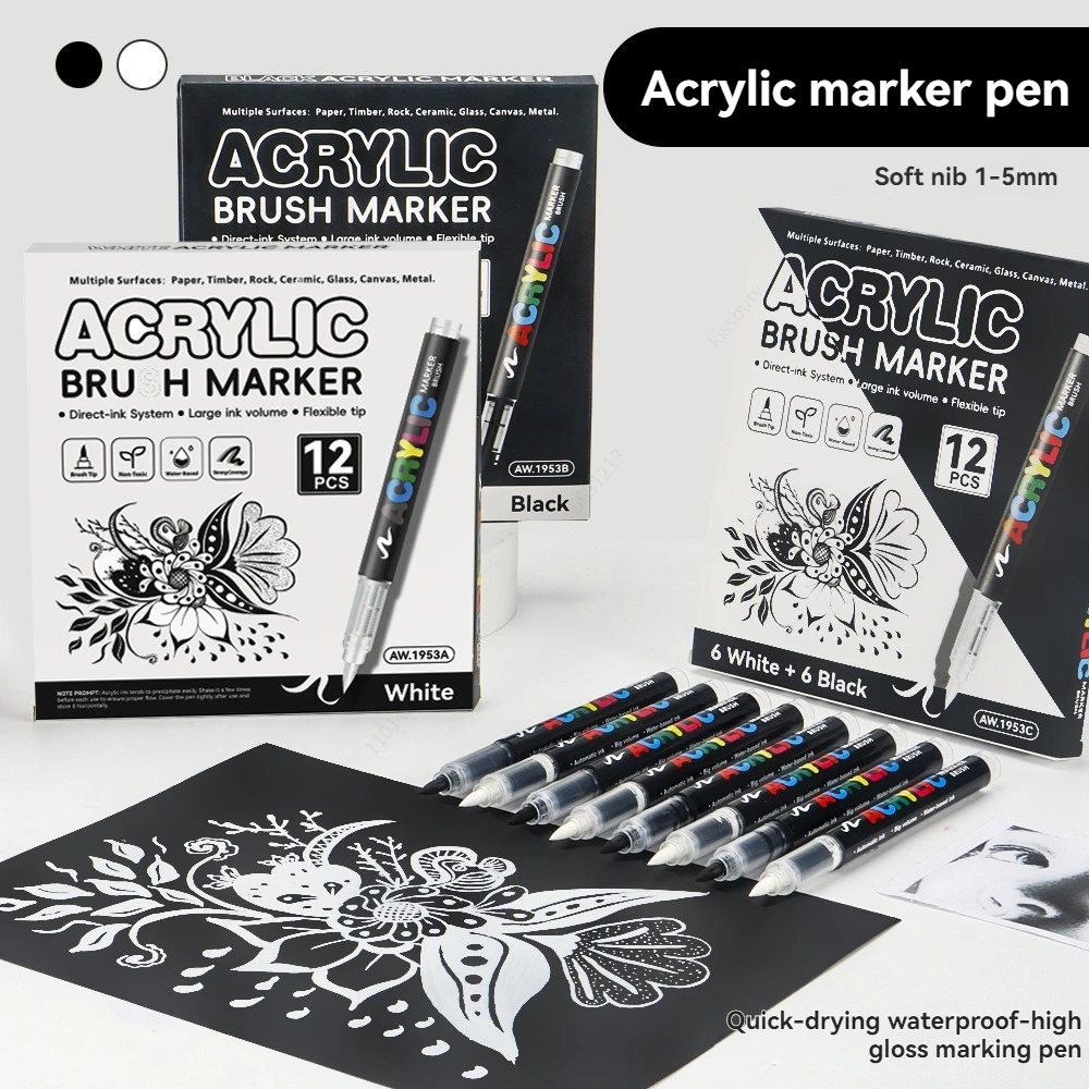 12 szt. Czarno/białych wysokie – Copic Marker Sketch recenzja i cena