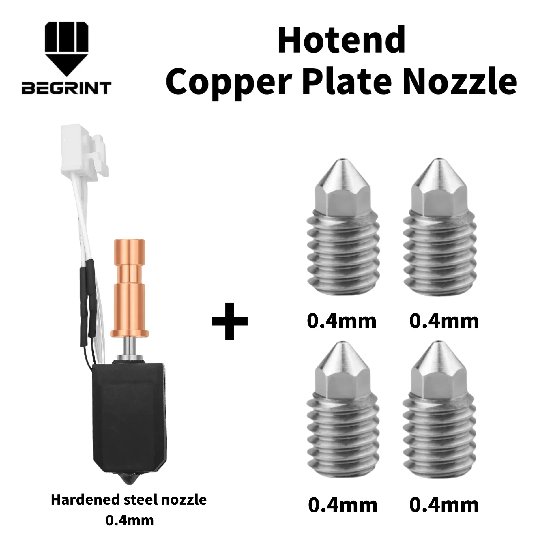 Vollmetall-Hotend für Anycubic Kobra S1/S1Combo, 24V 48W, schnelles Aufheizen, Keramikheizung, gehärtete Stahldüse für Kobra S1