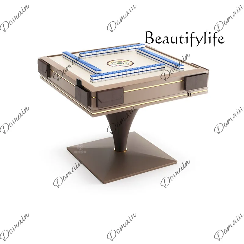 35 N Light luxury mahjong machine Fully automatic household high-end chess and card room club Electric silent mahjong table