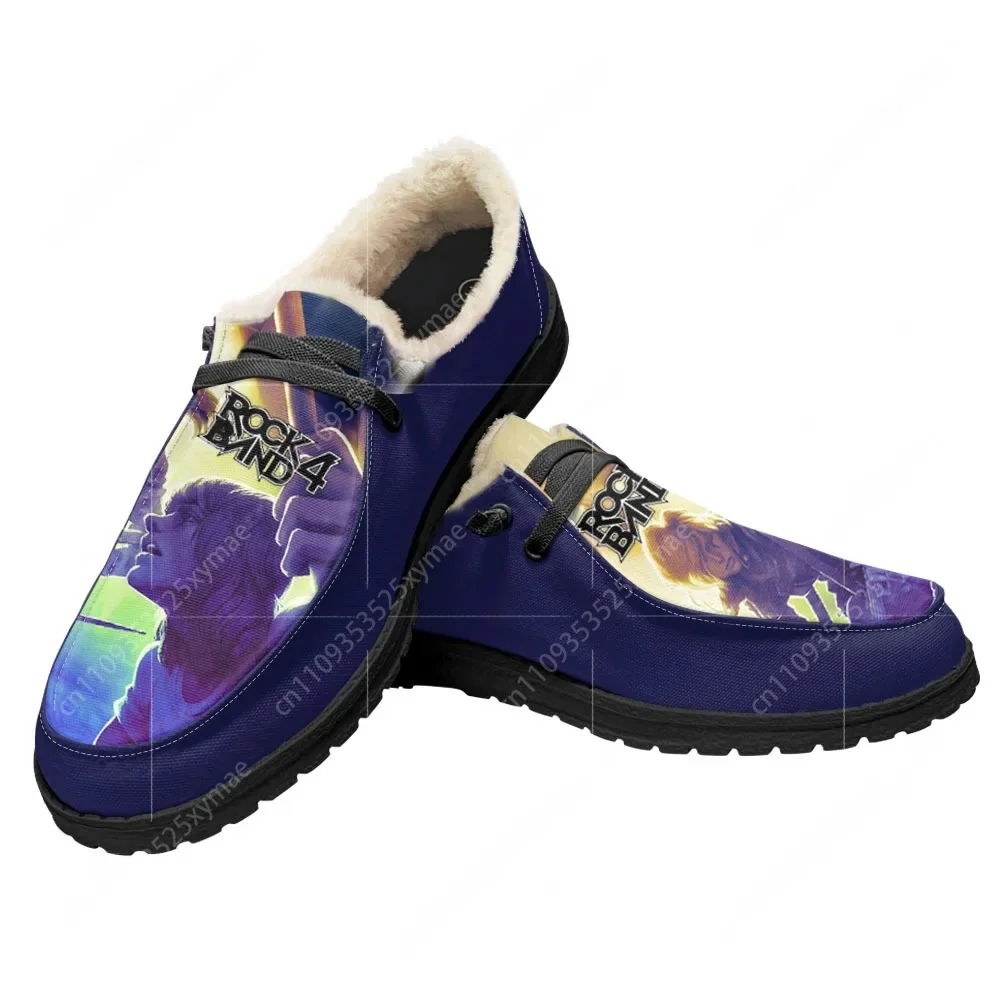 

Повседневные кроссовки Rock Band 4 Plush: дышащая легкая обувь для мужчин и женщин, идеально подходящая для активного отдыха и ритмичных игр, изготовленная на заказ