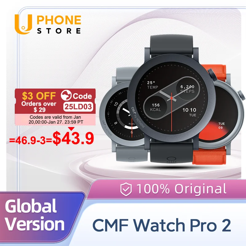 Official original CMF by Nothing Watch Pro 2 1.32