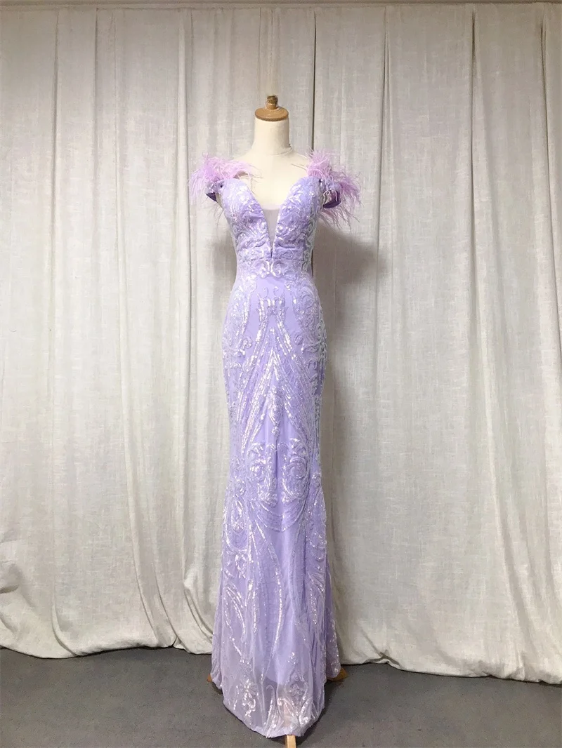 

Sexy Handmade Beaded High Densi Tee-Dimensional Feeling Slimming Evening Gown Wedding Ceremony Adult Ceremony Par Perfo...