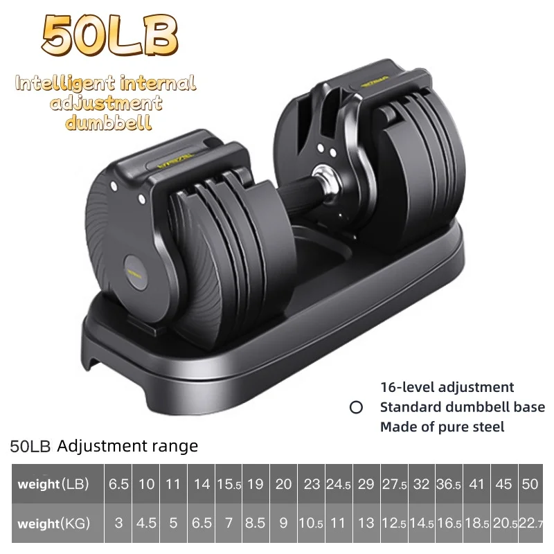 محفورة الصالة الرياضية قابل للتعديل الوزن الدمبل الذكية الدمبل الذراع العضلات أجهزة لياقة بدنية التلقائي الوزن الحرة