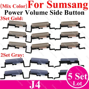 Lautstärkerei -Normalknopf für Samsung J2 Prime J3 J4 Plus Power J6 J5 Pro Prime J8 Plus J7 Prime Side Power Key Off Reparaturteile 12 Hauptverkaufsnormalknopf J5 - №2